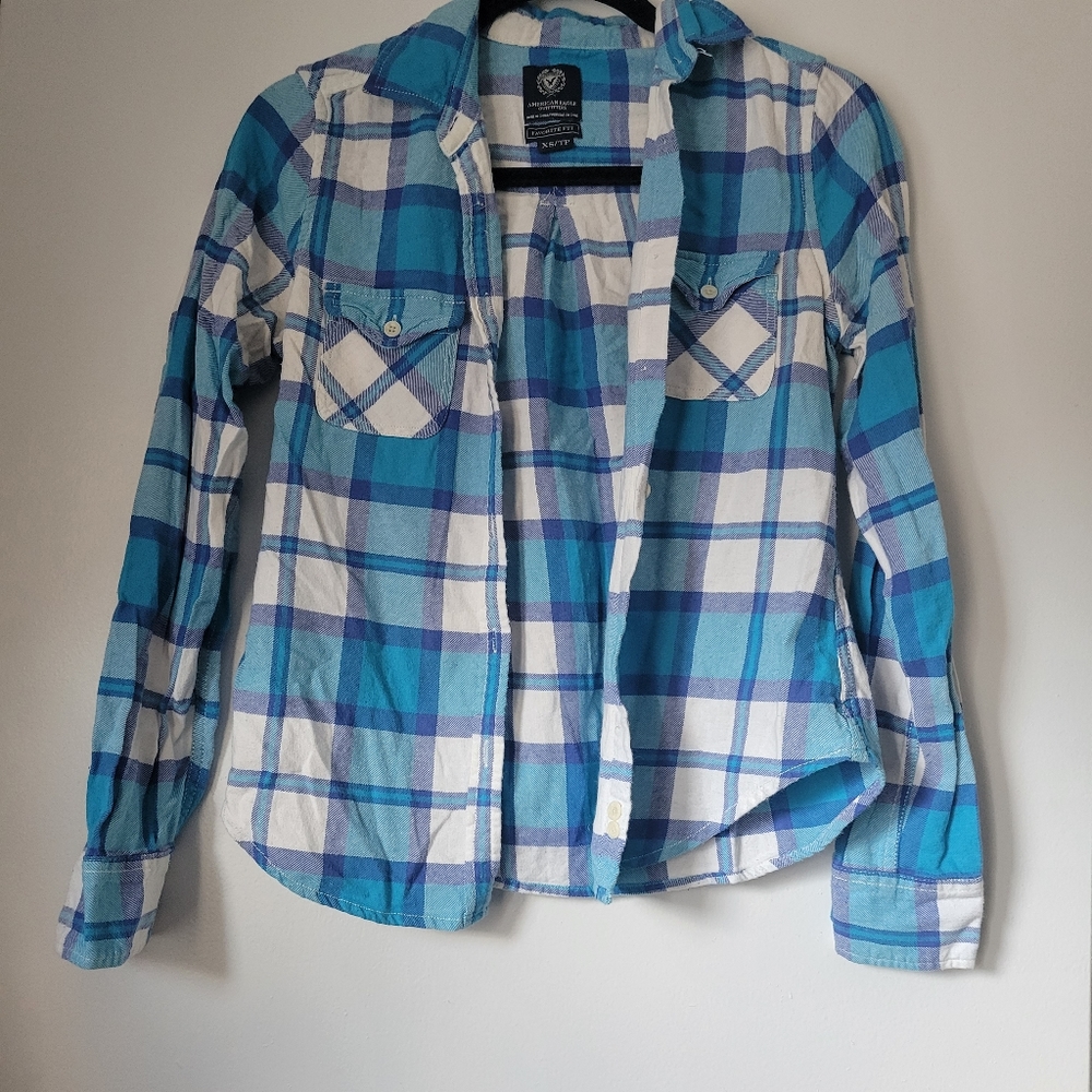 Long Sleeve American Eagle Top